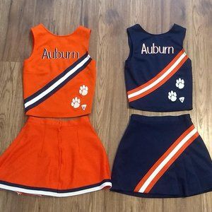 Auburn University 2 Piece Cheer Uniforms (Vintage) (Willing to sell separately)
